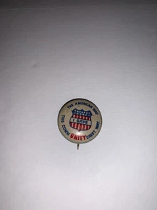 Vintage I GAVE The American Way The Community Chest Way 7/8" Litho Pinback - Bild 1 von 3