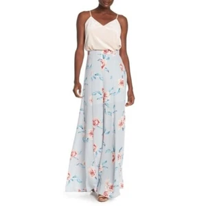 Show Me Your Mumu Princess Ariel Blue Floral Print Flowing Maxi Skirt Size Small - Picture 1 of 6