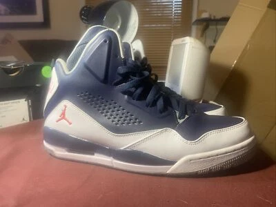 Para hombres Nike AIR JORDAN Flight Negro/Gris Fresco Talla 11.5 EE. UU. 629877-407 Foto 1 de 4