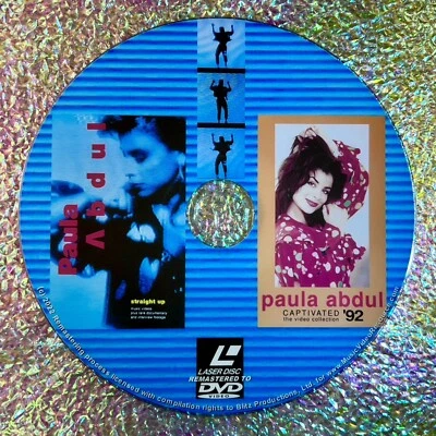 PAULA ABDUL Straight Up '89 & Captivated ’92 (Remastered from LaserDiscs to DVD) Foto 1 de 4