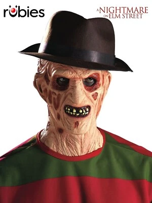 Freddy Kreuger Fedora Hat Nightmare On Elm St Costume Accessory By Rubies - image 1 of 2