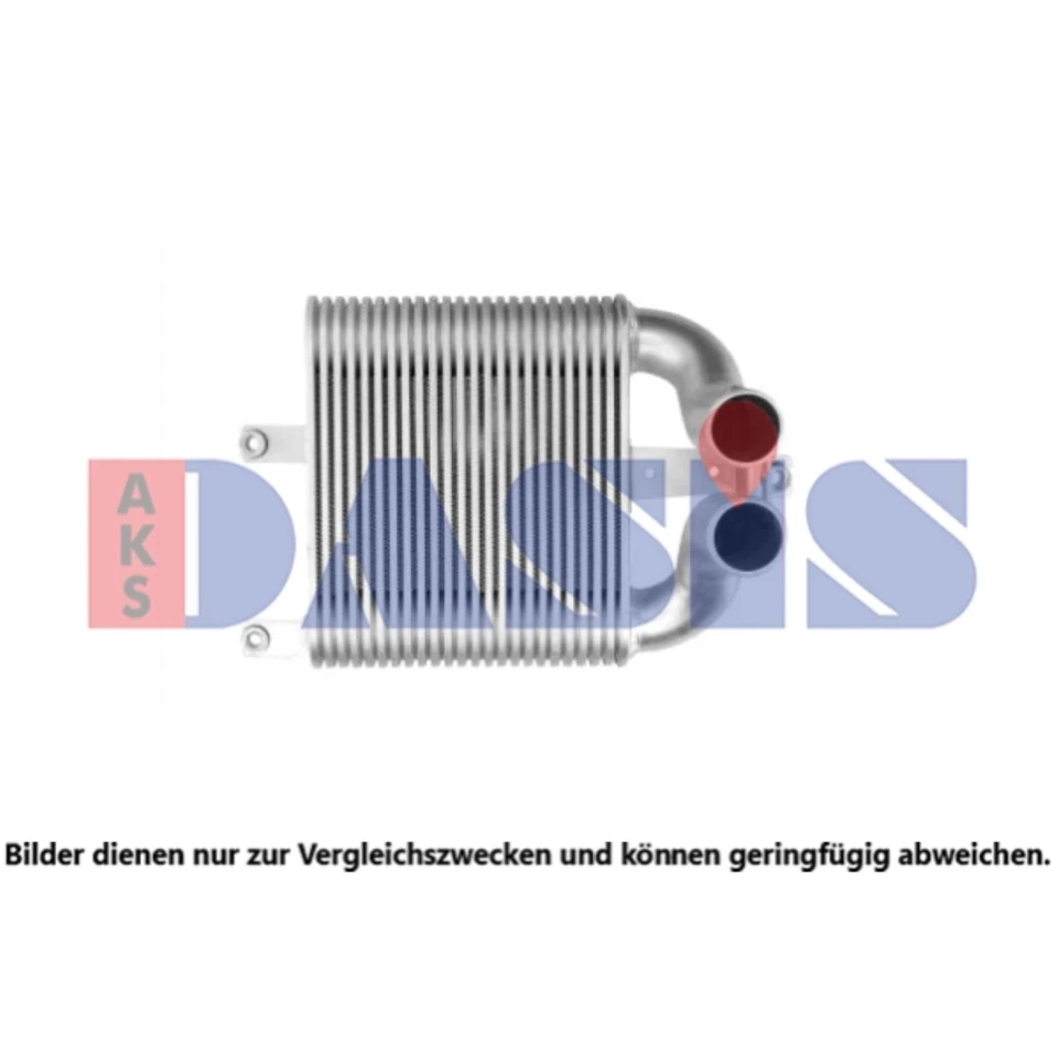 Ladeluftkühler Kühlrippen gelötet passend für Isuzu D-Max I 8DH 290x243x66 - Bild 1 von 1