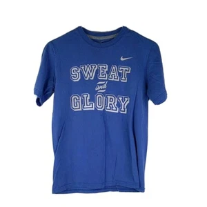 Nike Boys Large Purple Sweat And Glory Short Sleeve Crew Neck Cotton T Shirt - Picture 1 of 6