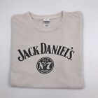 Jack Daniels Bull Riding 2014 Ford Short Sleeve T-Shirt Size Large White Whiskey