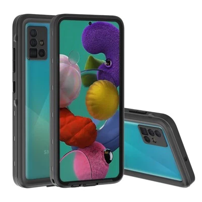 Funda protectora de pantalla completa impermeable a prueba de golpes para Samsung Galaxy A51 4G Foto 1 de 4