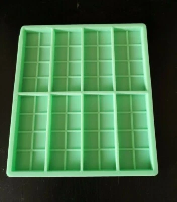 8 Cells Snap-Bar Silicone Mould Wax Melts Silicone Mould Candle Soap Resin Tarts - Image 1 of 4