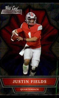 2021 Wild Card Alumination #ABC-2 Justin Fields - Image 1 of 2