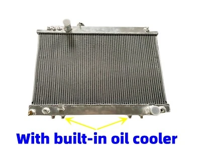 RADIADOR DE ALUMINIO apto para TOYOTA SUPRA MK3 MA70;7M-GT 3,0 L automático 1986-1993 Foto 1 de 4