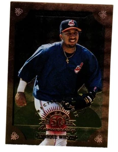 1998 Feuille MATRICE FRACTALE #29 Enrique Wilson BRONZE CLEVELAND GARDIENS - Photo 1 sur 2