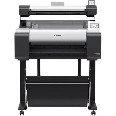 Canon imagePROGRAF TM-250 MFP Lm24 24" Large Format Printer w/ Stand & Stackable - Image 1 of 4