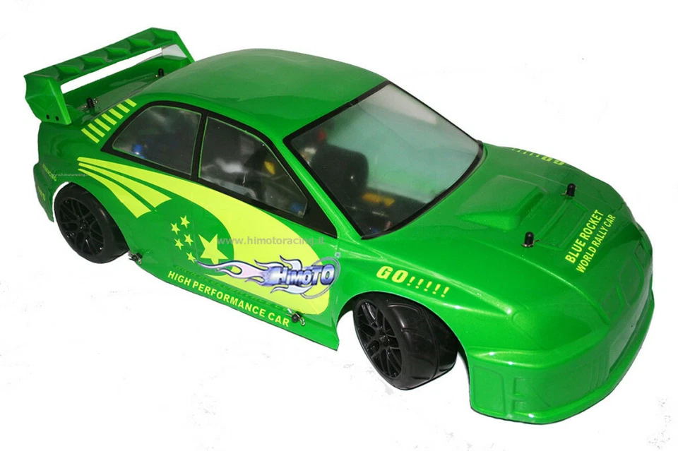 STRADALE MEGAP MTC-5 ON ROAD MOTORE SCOPPIO 32cc RADIO 2.4ghz RTR 4WD 1:5 HIMOTO - Immagine 1 di 1