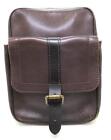Louis Vuitton M92534 Iroquois Utah Leather Crossbody Bag Brown Used
