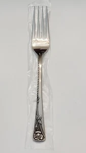 (1) NEW Noritake ROSETTA Stainless 18-8 Dinner Fork~Japan~Free Shipping - Picture 1 of 6