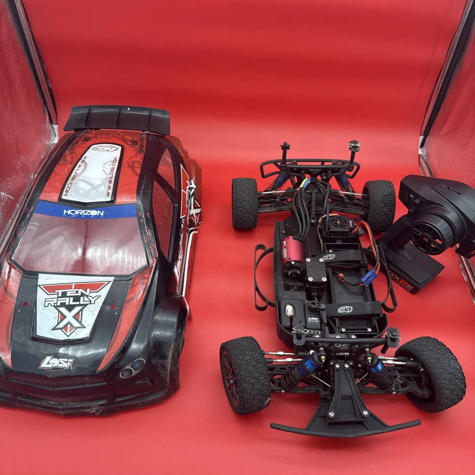 Losi TEN Rally-X 1/10 RTR 4WD carro de rali LEIA - Imagem 1 de 4