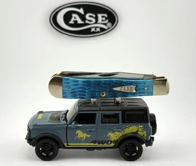 CASEXX 2024 PLANTILLA CARNDALL HUESO AZUL CIELO CON TROQUEL--CAMIÓN DE EXHIBICIÓN FUNDIDO Foto 1 de 4