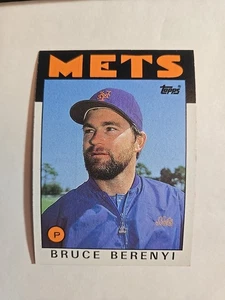 1986 Topps #339 Bruce Berenyi New York Mets - Picture 1 of 2