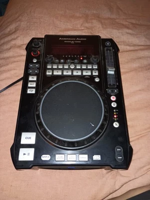 American Audio Radius 1000 DJ REPRODUCTOR CD/MP3/MIDI Controlador con Fuente de Alimentación Foto 1 de 4