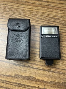 Nikon Speedlight SB-E Shoe Mount Flash with Case Ss-10 - Picture 1 of 3