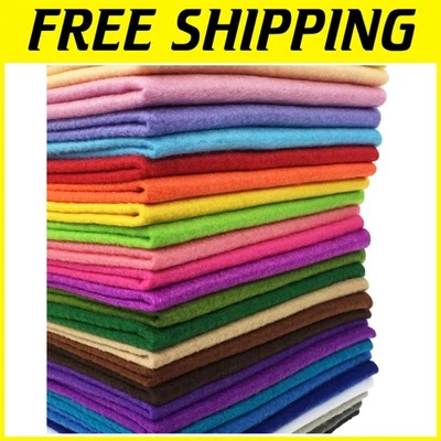 Assorted Color Felt Pack for DIY Crafts - Image 1 of 4
