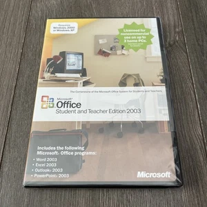 Microsoft Office 2003 Student and Teacher Edition (Retail) (3 User/s) - Full... - Picture 1 of 5