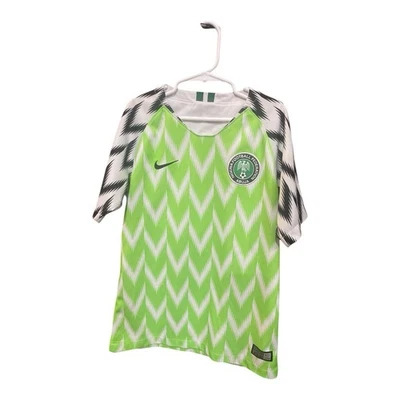 Camiseta de fútbol local Nike Nigeria 2018/2019 talla M Foto 1 de 2