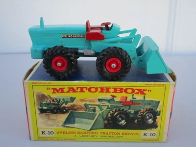 Lesney Matchbox #K-10 Aveling Barford Tractor Shovel in Original Box - Image 1 of 4