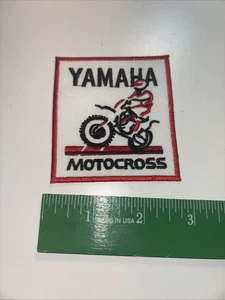 YAMAHA YZ DIRT BIKE MOTOCROSS JACKET VEST CLOTHING HAT IRON ON EMBROIDERED PATCH - Picture 1 of 1