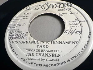THE CHANNELS - Disturbance In A Tennament Yard - 7” Vinyl - Picture 1 of 8