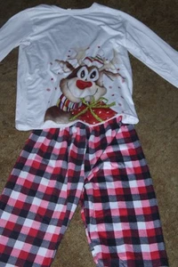 Boys Awoscut Rudolph Christmas pajama set from Amazon size 14T - Picture 1 of 2