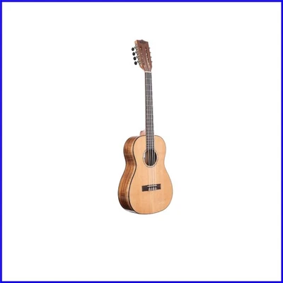 Ukelele barítono de 8 cuerdas: tapa de cedro macizo, ligero con encuadernación de palo de rosa Foto 1 de 4