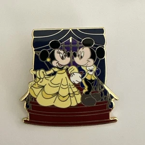 Disney Pin Mickey and Minnie Mouse Beauty and the Beast 67270 Couples Dancing - Picture 1 of 3