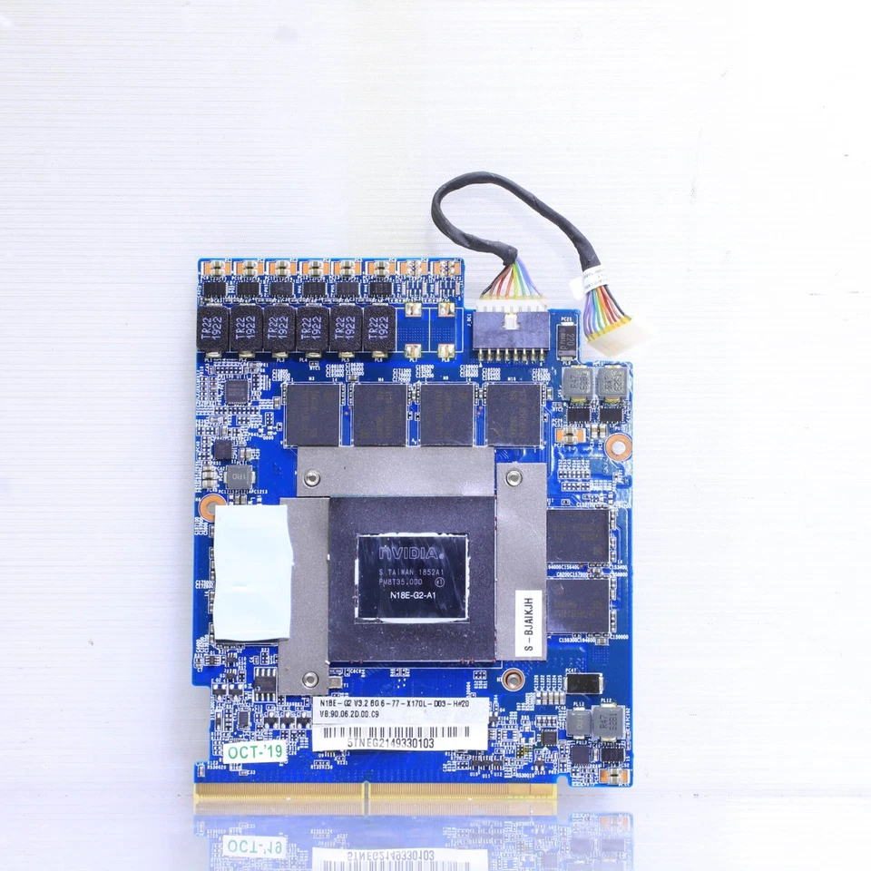 TARJETA GRÁFICA MÓVIL N18E-G2-A1 RTX 2070 T6-B8 Foto 1 de 3