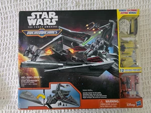 STAR WARS THE FORCE AWAKENS First Order Star Destroyer micro machines - Picture 1 of 2