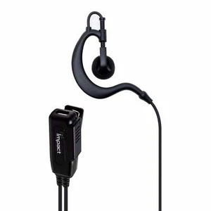 Impact M1-G1W-EH1-HW Earhook Earpiece with PTT, Motorola 2-Pin CP200 CLS DTR - Picture 1 of 1