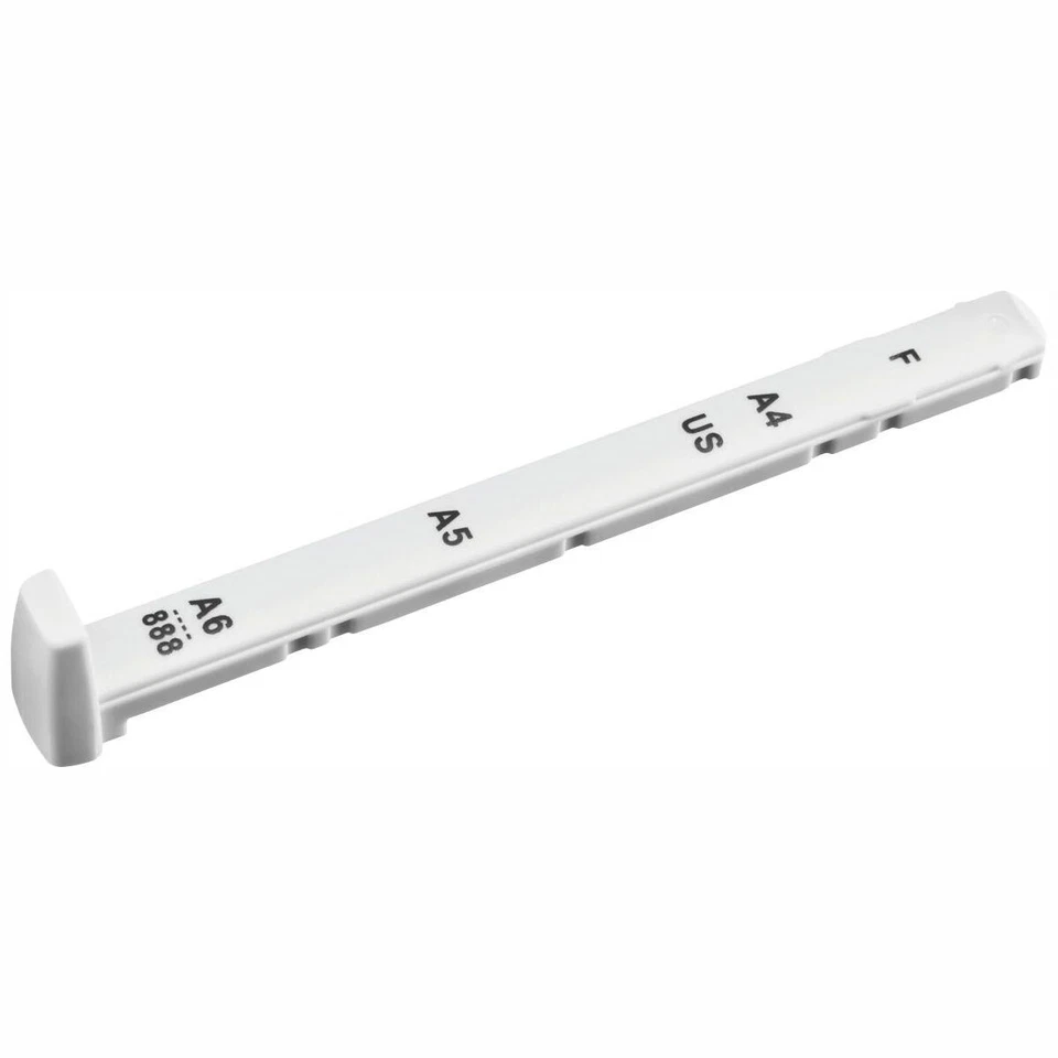 LEITZ Locher Anschlagschiene 1727 NeXXt grau