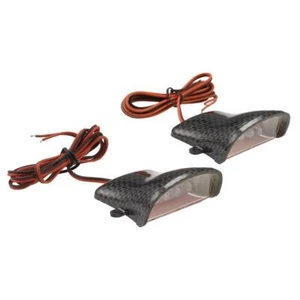 LUCI SOTTOPEDANA CARBON CON LED per Yamaha 530 T-MAX 2016-2019 - Picture 1 of 4