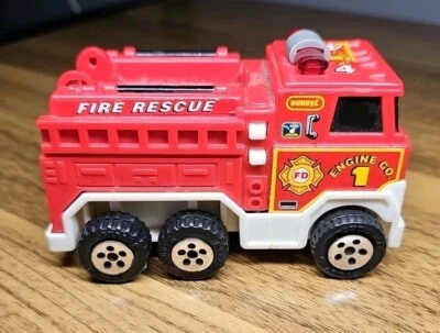 Camión Buddy L 1994 motorizado Fire Rescue Force Engine Co de colección Foto 1 de 4