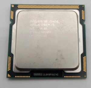 Intel Core i5-650 3.20GHz Dual-Core CPU Processor SLBTJ LGA1156 Socket - Picture 1 of 2