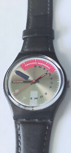 SWATCH GENT TIP TAP - GB138 - 1991 - NUOVO - RARE - PERFECT-LEATHER BAND