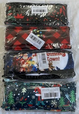 Christmas Face Mask Reusable Washable 12 Pack With Filters - Image 1 of 3