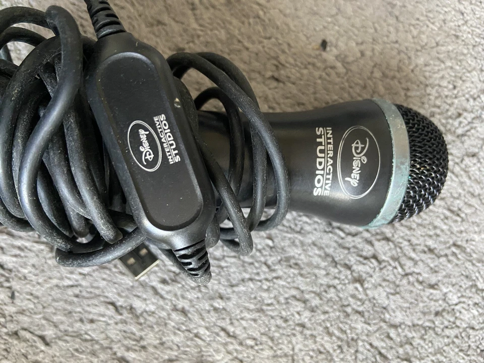 Disney Interactive Studios USB Microphone Logitech Mic PS2 PS3 Wii Xbox 360 Sing - Image 1 of 1