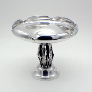 Arts and Crafts Pedestal Bowl Woodside Sterling Silver - Picture 1 of 5
