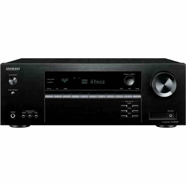 Onkyo TX-SR393 5.2 Channel A/V Receiver - Black - Image 1 of 1
