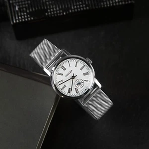 Soviet Pobeda Watch 1980s, White Dial, USSR Men's Mechanical Timepiece - Picture 1 of 5