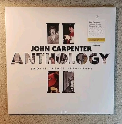 John Carpenter Anthology II: Movie Themes 76-88 Vinyl Yellow/Clear LTD Ed Sealed - Image 1 of 4