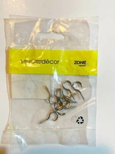 SCREW Hook 21mm 10 Pieces, Self Tapping Thread - Silver - Bild 1 von 1