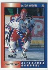 1994-95 Kitchener Rangers (OHL) Jason Hughes