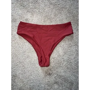 Zaful Red Bikini Bottom Small - Picture 1 of 5