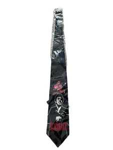 Say Hello To My Little Friend Al Pacino Scarface Gift 100% Silk Tie Menswear - Picture 1 of 4
