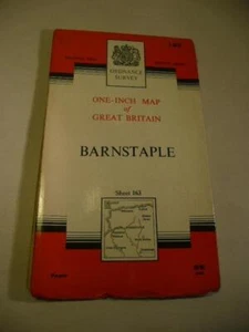 ENCUESTA DE ARTILLERÍA MAPA DE UNA PULGADA BARNSTAPLE GRID NACIONAL 169 7a Serie - Imagen 1 de 3